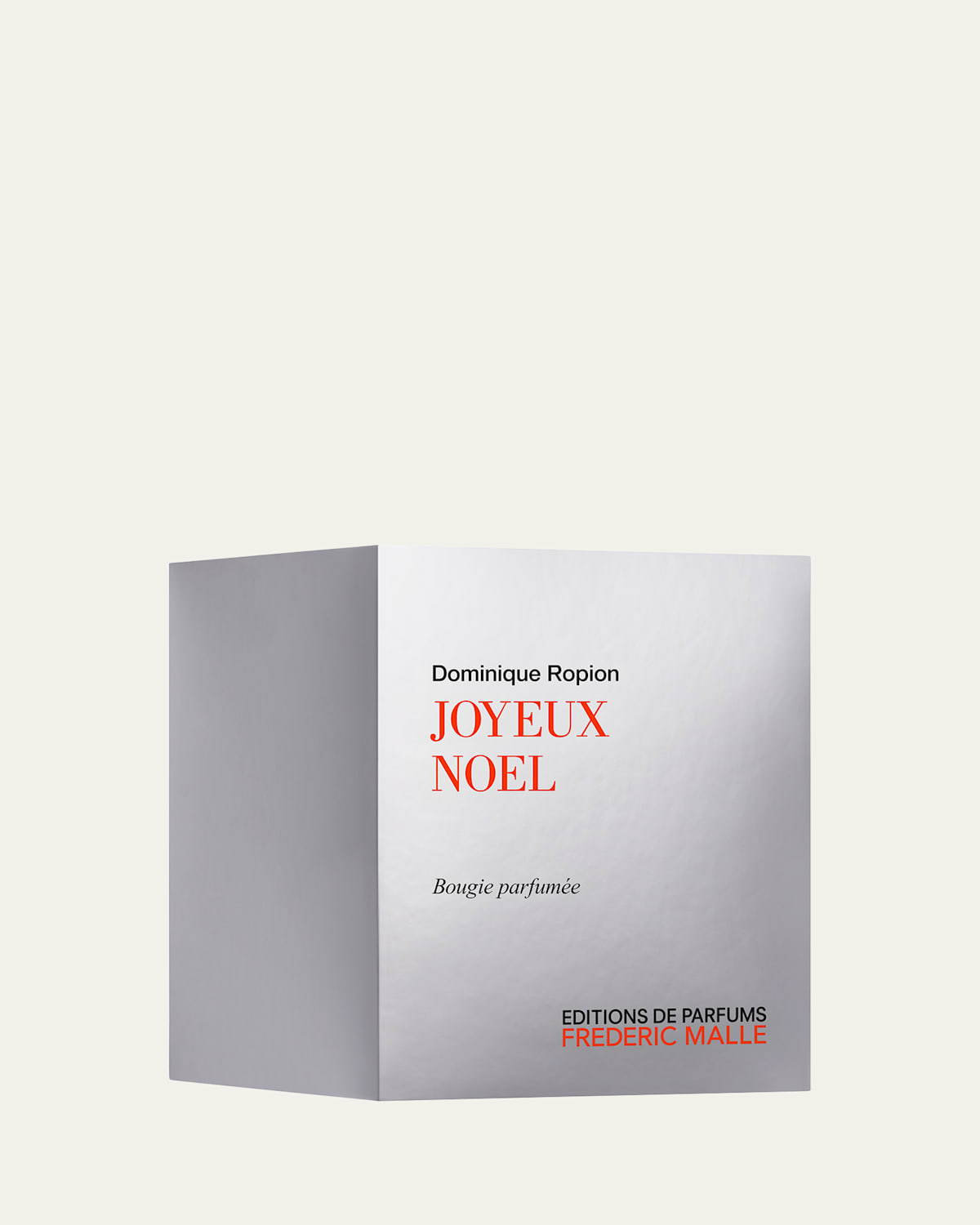 Editions De Parfums Frederic Malle Joyeux Noel Candle By Dominique Ropion, 7.8 Oz. In White