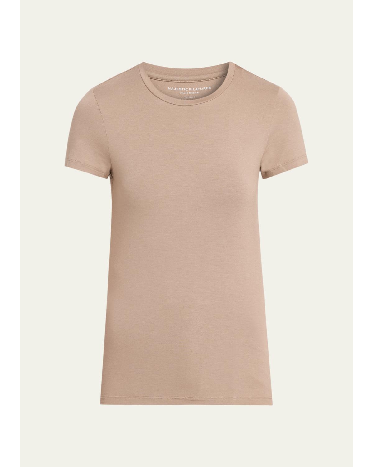 Soft Touch Short-Sleeve Crewneck T-Shirt
