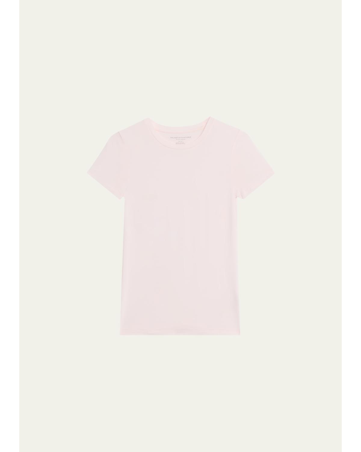 Soft Touch Short-Sleeve Crewneck T-Shirt