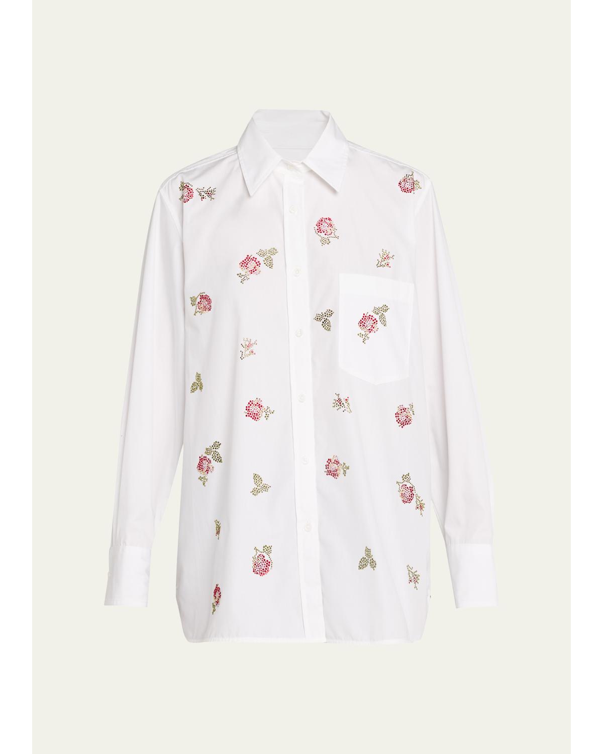 Florecita Embellished Artisan Shirt