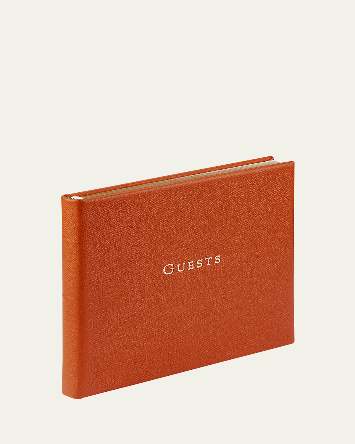 Graphic Image Leather Guest Book