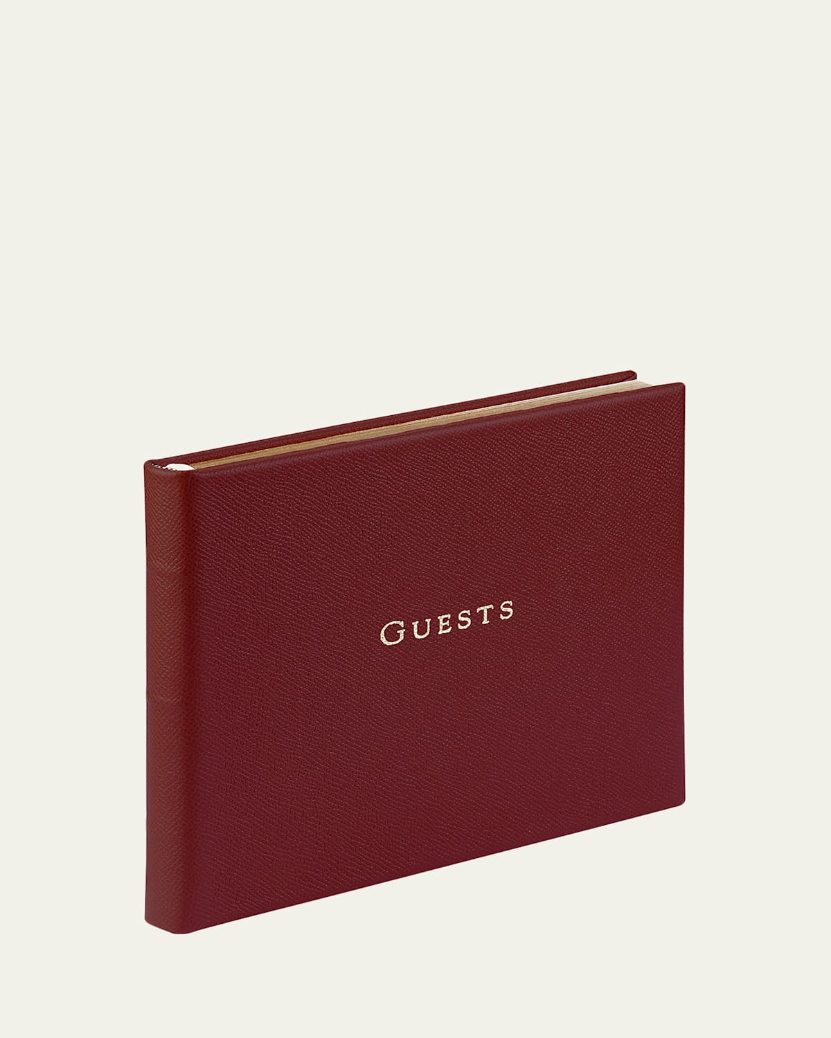 Graphic Image Leather Guest Book