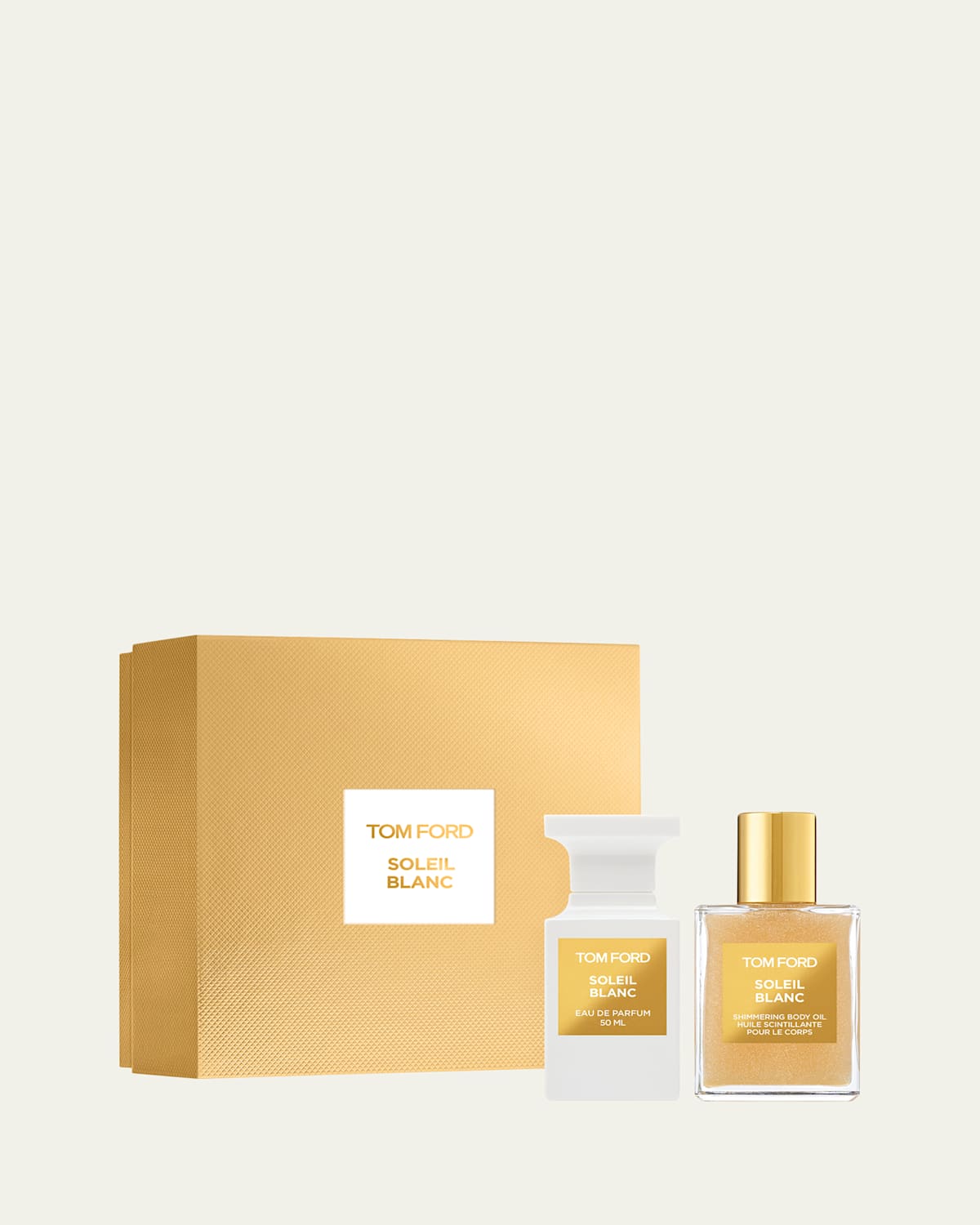 Tom Ford Private Blend Soleil Blanc Endless Summer Set In Gold