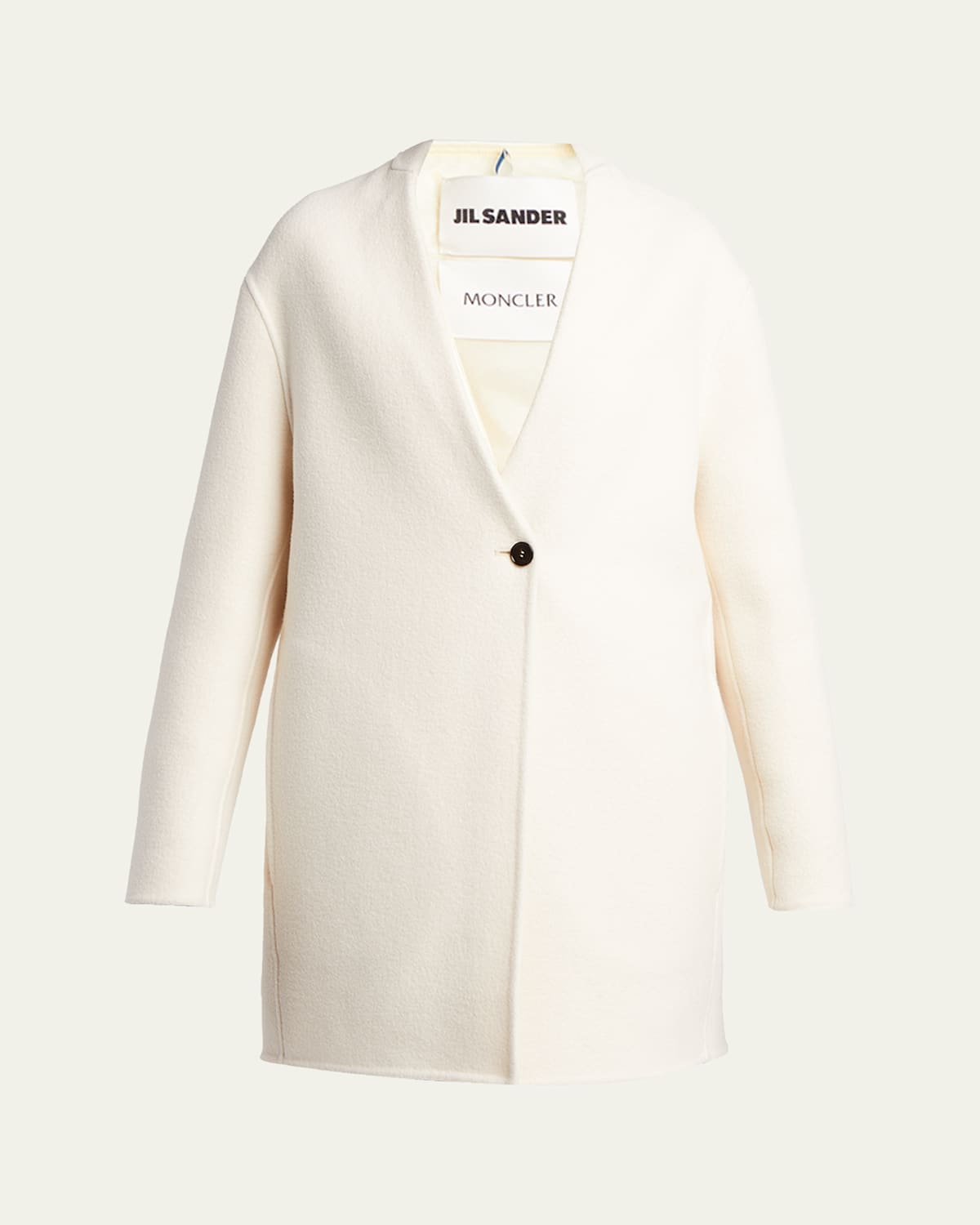 Moncler Genius X Jil Sander Francium Reversible Blazer In White