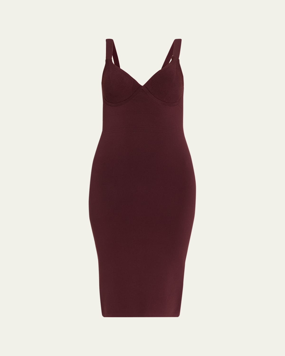 L'agence Jimena Knit Midi Dress
