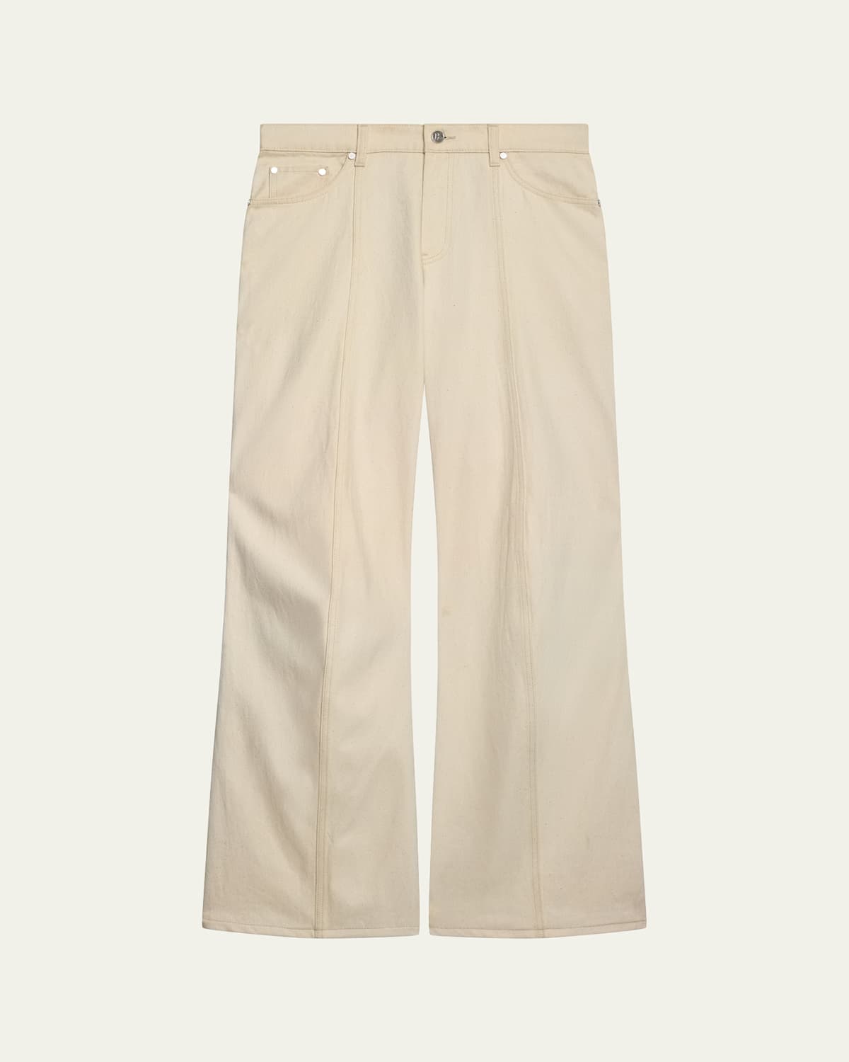 Helmut Lang Relaxed Fit Ski Jeans In Ecru In Neutral