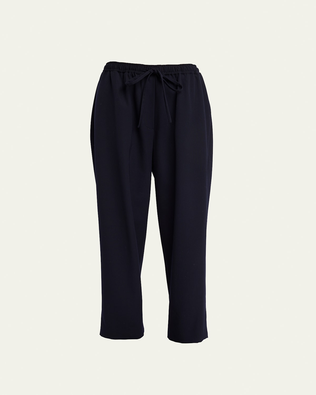 The Row Orieno Wide-leg Pull-on Pants In Blue