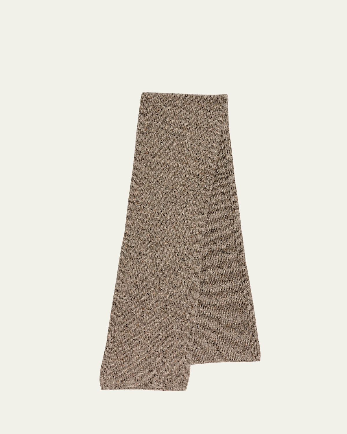The Row Heiki Cashmere Scarf In Brown