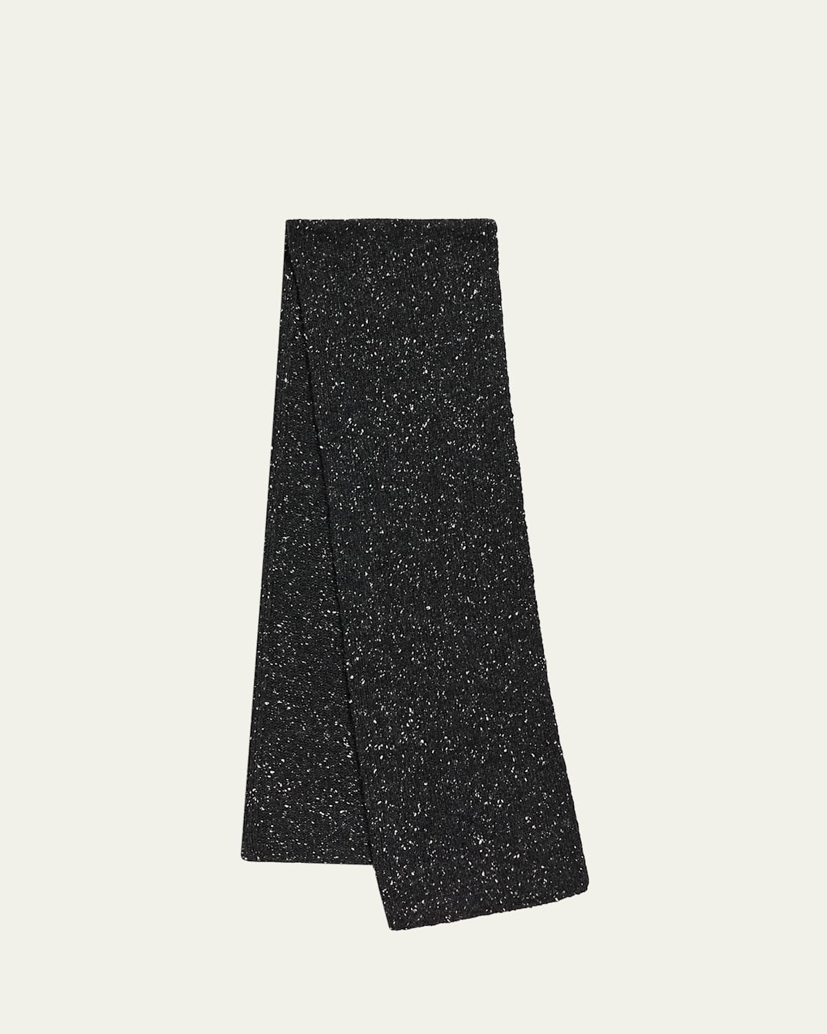 The Row Heiki Cashmere Scarf In Gray