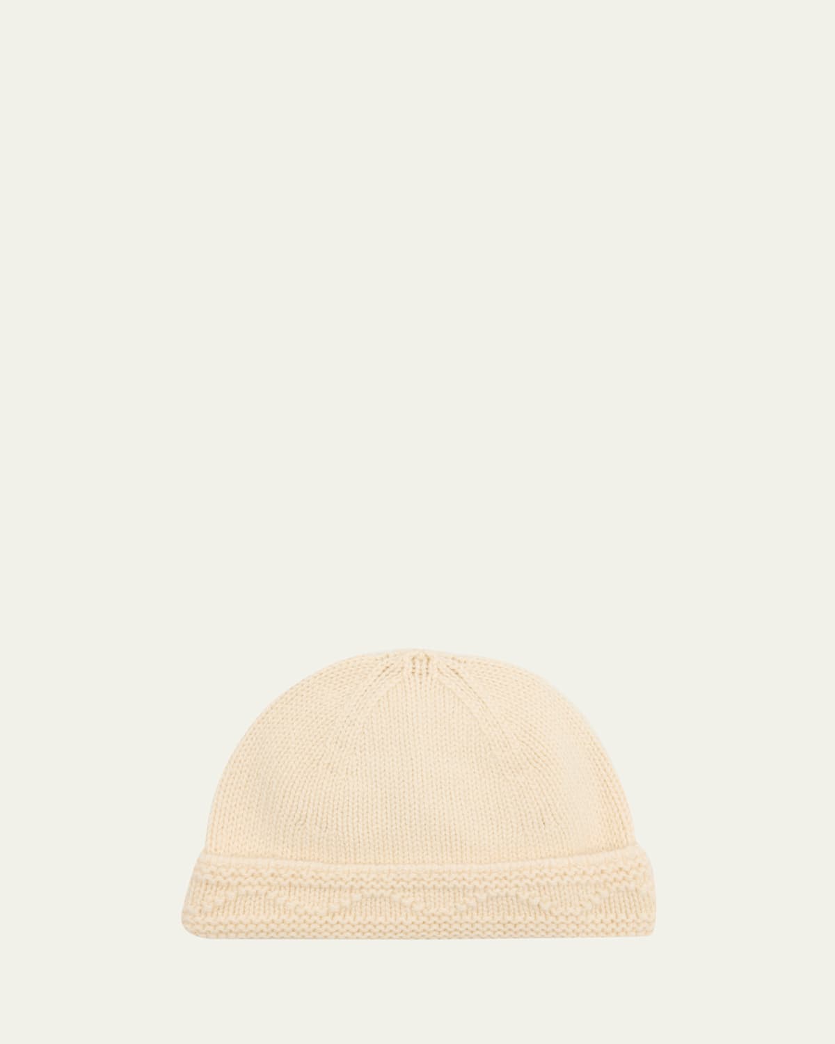 Loro Piana Carezza Cashmere Coarsehair Beanie