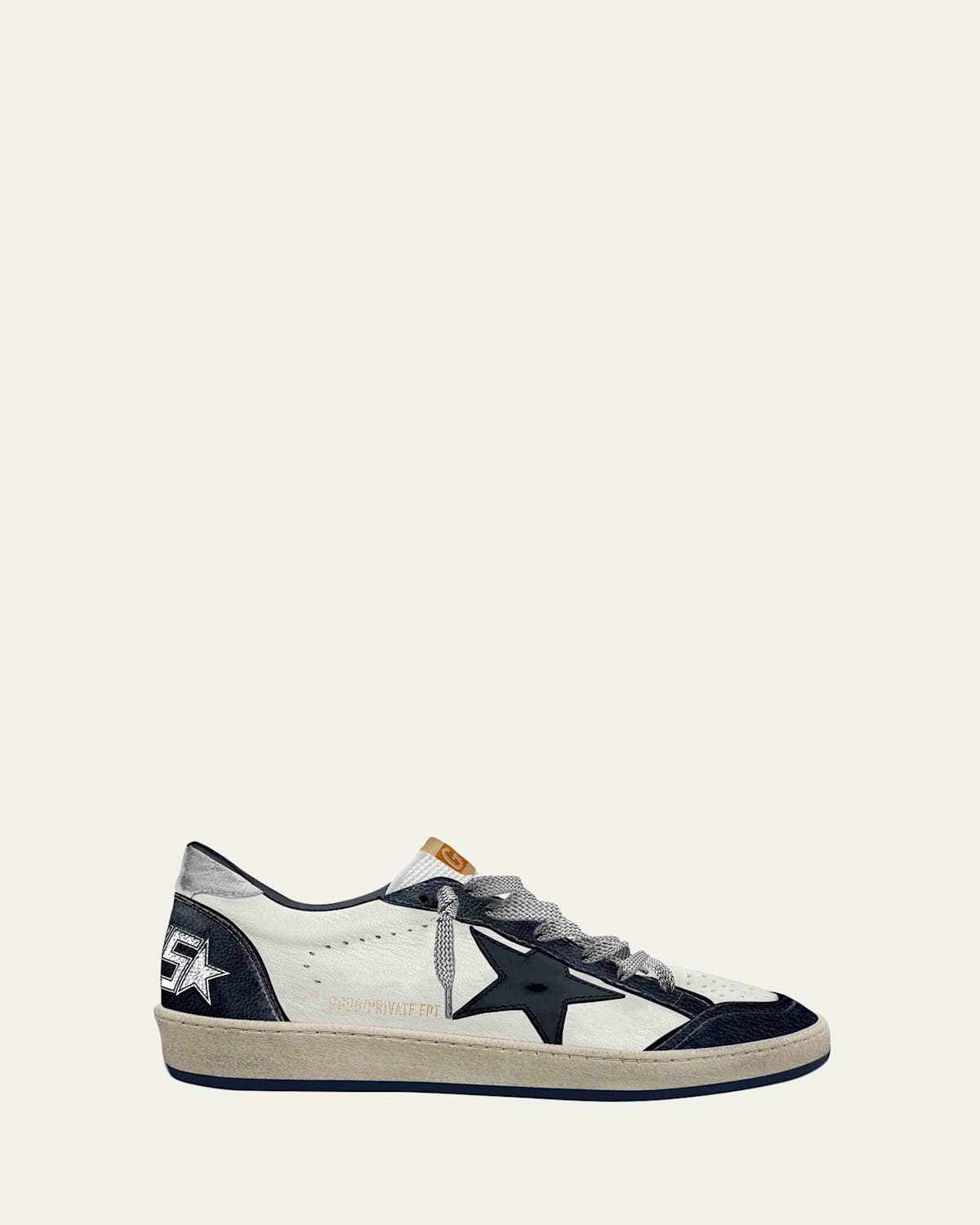 Golden Goose Men's Ball Star Leather Low-Top Sneakers | Thumbnail 4 Golden Goose Men's Ball Star Leather Low-Top Sneakers | Thumbnail 4