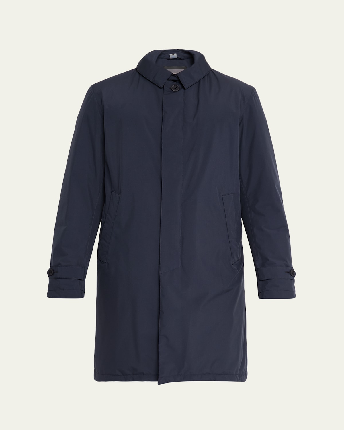 Herno Men's Functional Coat In Blue