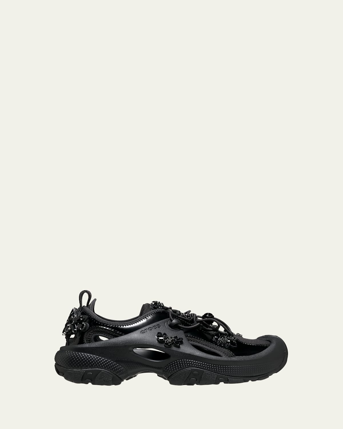 Simone Rocha X Crocs Trailbreak 2 Sneakers In Black