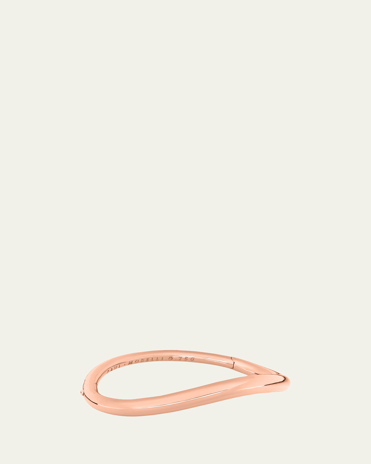 Paul Morelli 18K Ultimate Gold Mini Bangle Bracelet, Pink