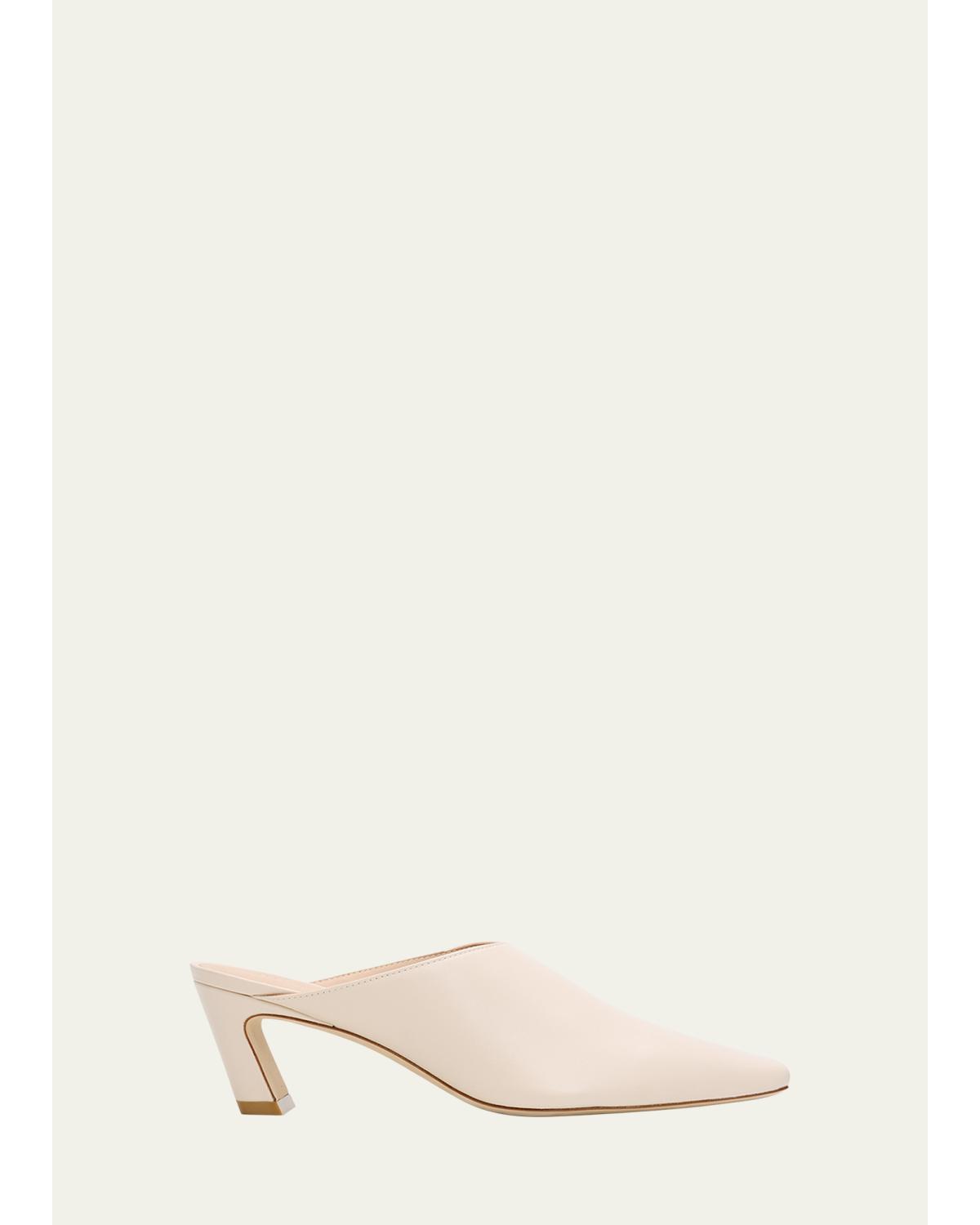 By Far 50mm Stassi Leather Mules