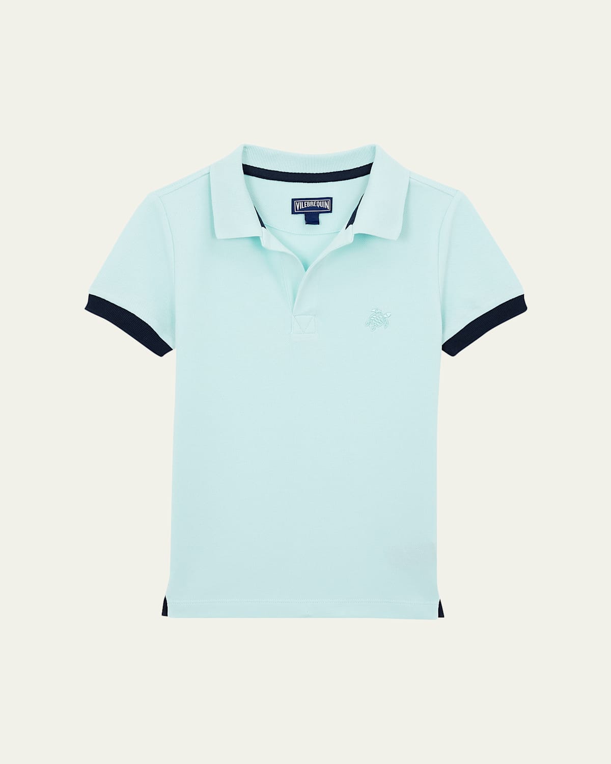 Boy's Cotton Piqué Polo Shirt, Size 2-14