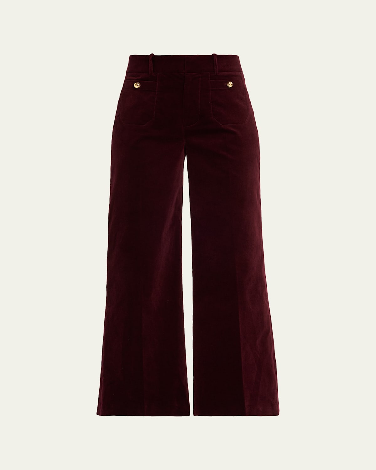 Frame The Modernist Pocket Trousers In Red