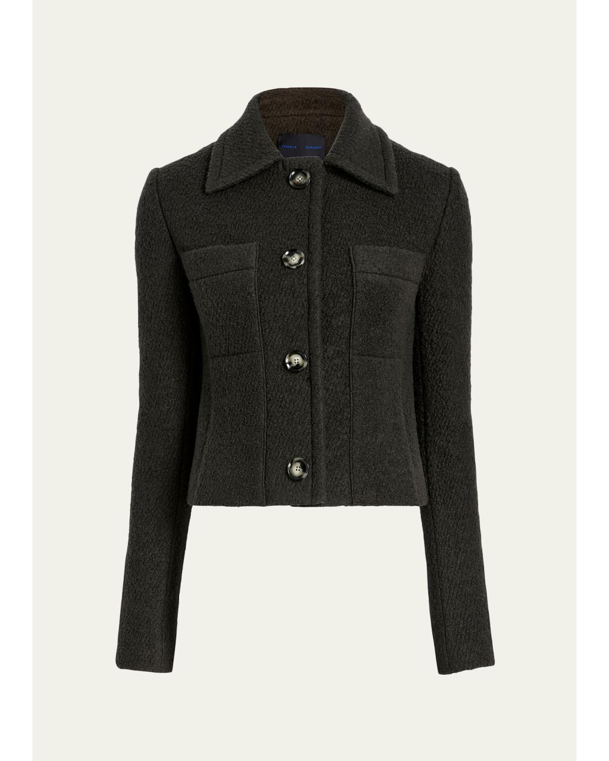 Proenza Schouler Kinsley Jacket In Brown