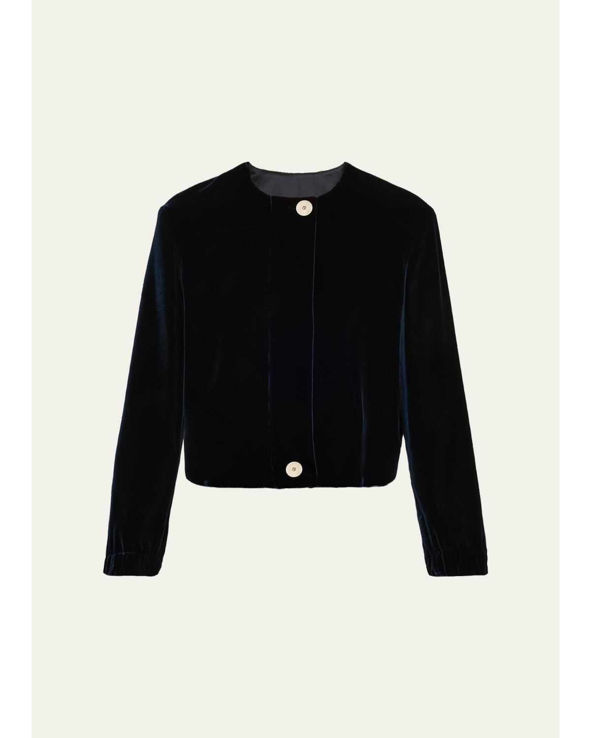 Short Velvet Jacket