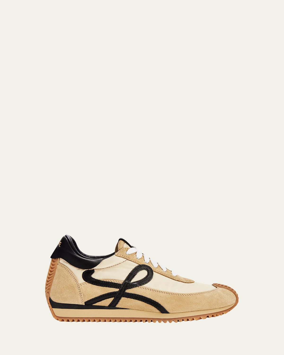 Loewe Flow Runner Suede and Leather Sneakers