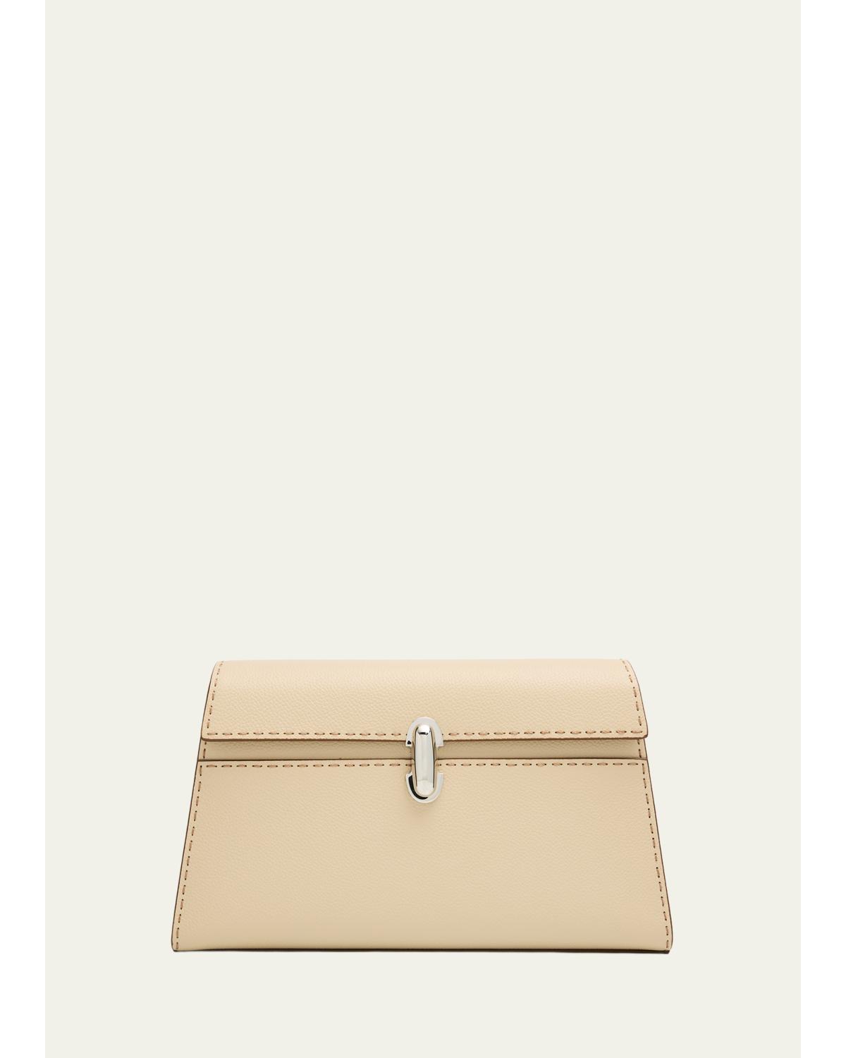 Symmetry Leather Shoulder Bag