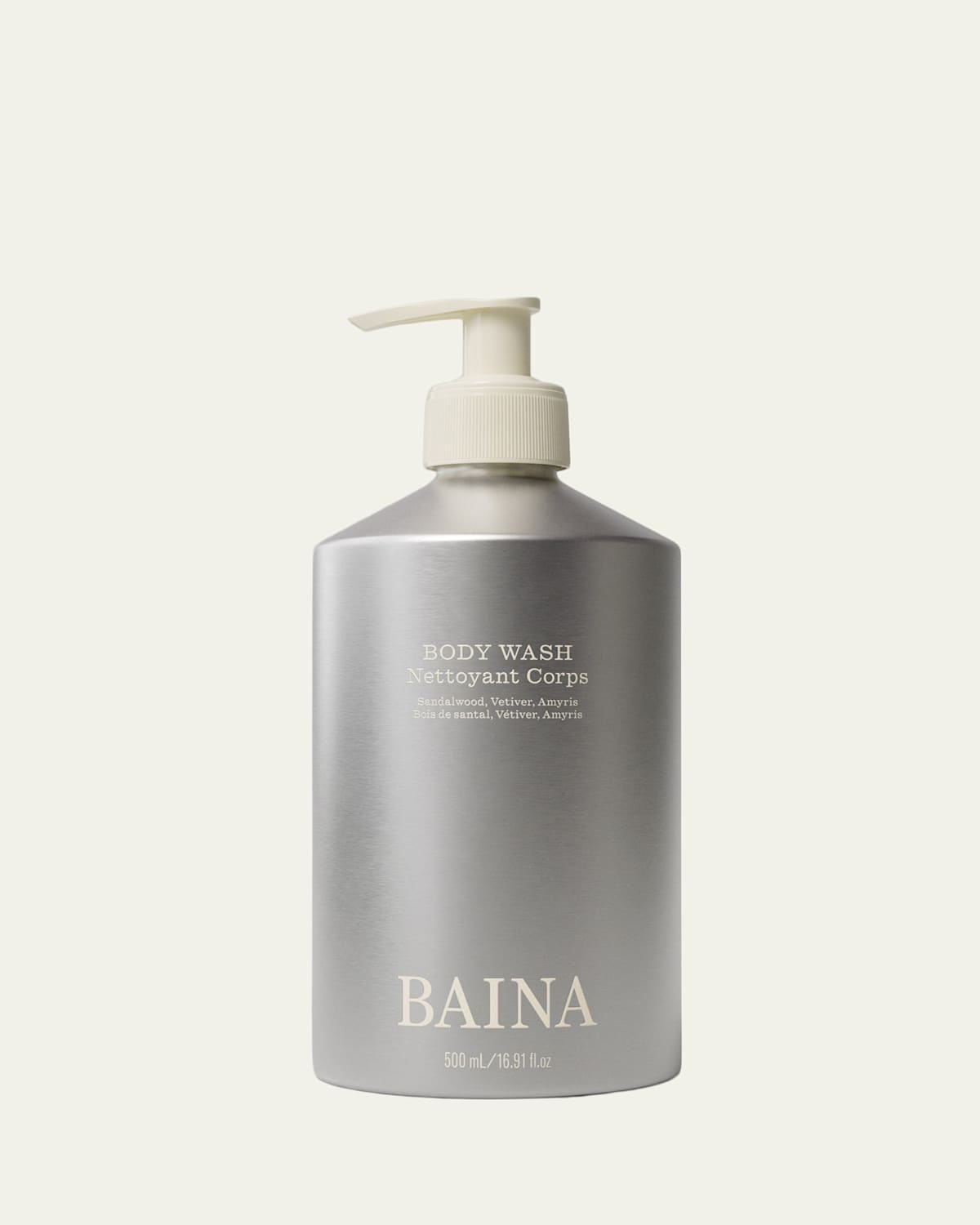 Baina Ebon Veil Body Wash, 16.9 Oz. In Gray