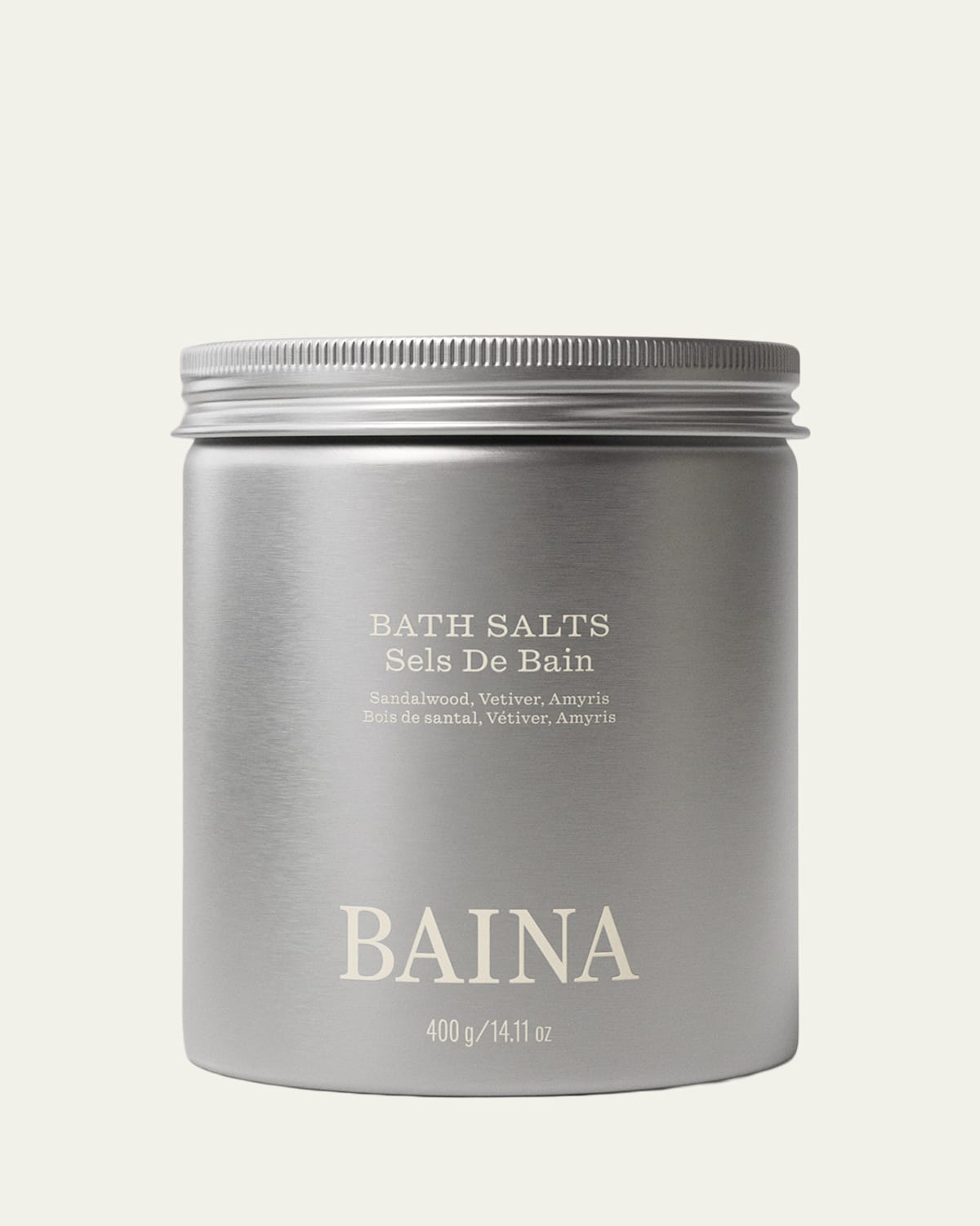 Baina Ebon Veil Bath Salts, 14.1 Oz. In Gray