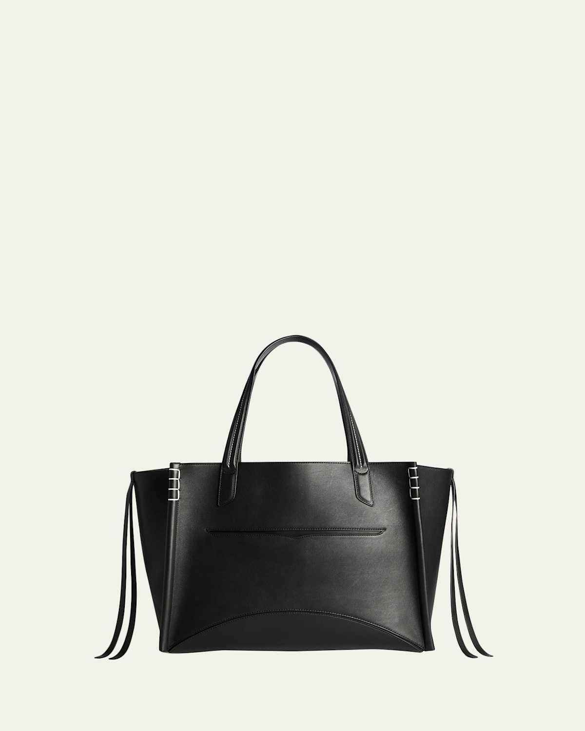 JW Anderson Loafer Cabas Stitched Smooth Leather Tote Bag