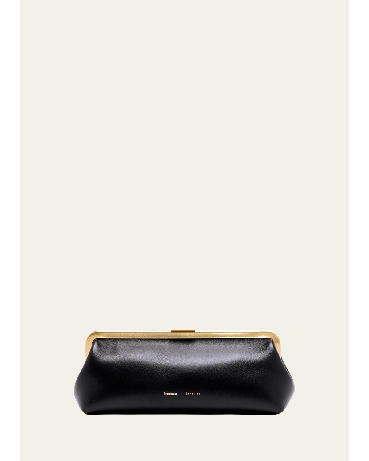 Armory Nappa Leather Clutch Bag