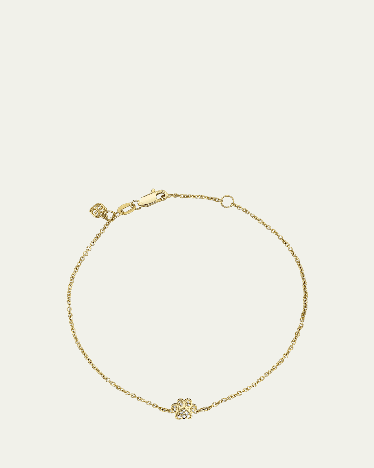 Sydney Evan 14K Gold Diamond Paw Bracelet | Thumbnail 4 Sydney Evan 14K Gold Diamond Paw Bracelet | Thumbnail 4