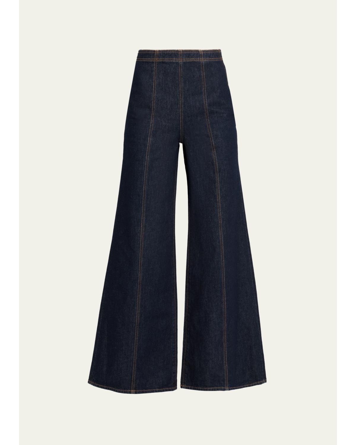 The Bianca Front-Seam Wide- Leg