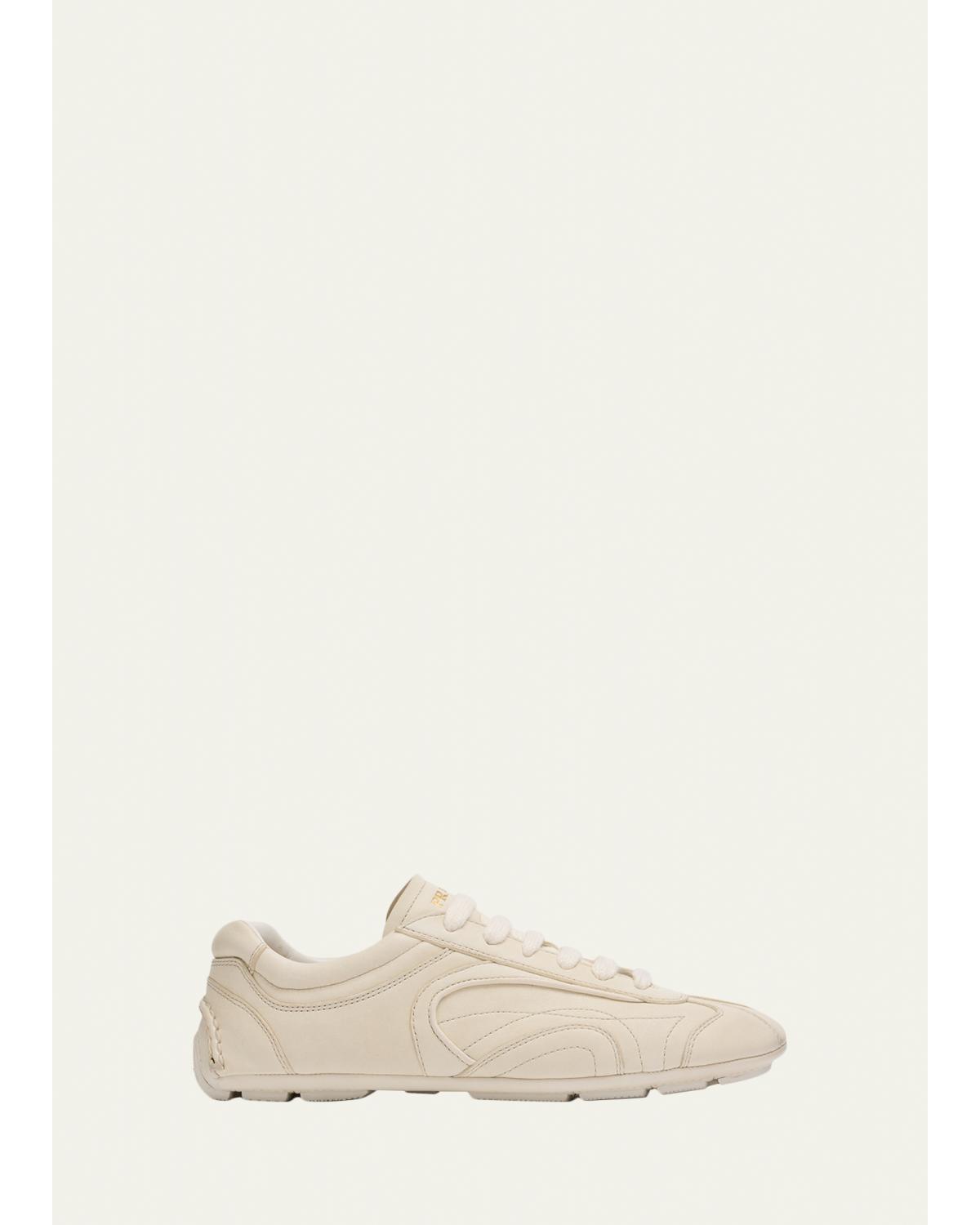 Montecarlo Re-Edition 2005 Antiqued Leather Sneakers