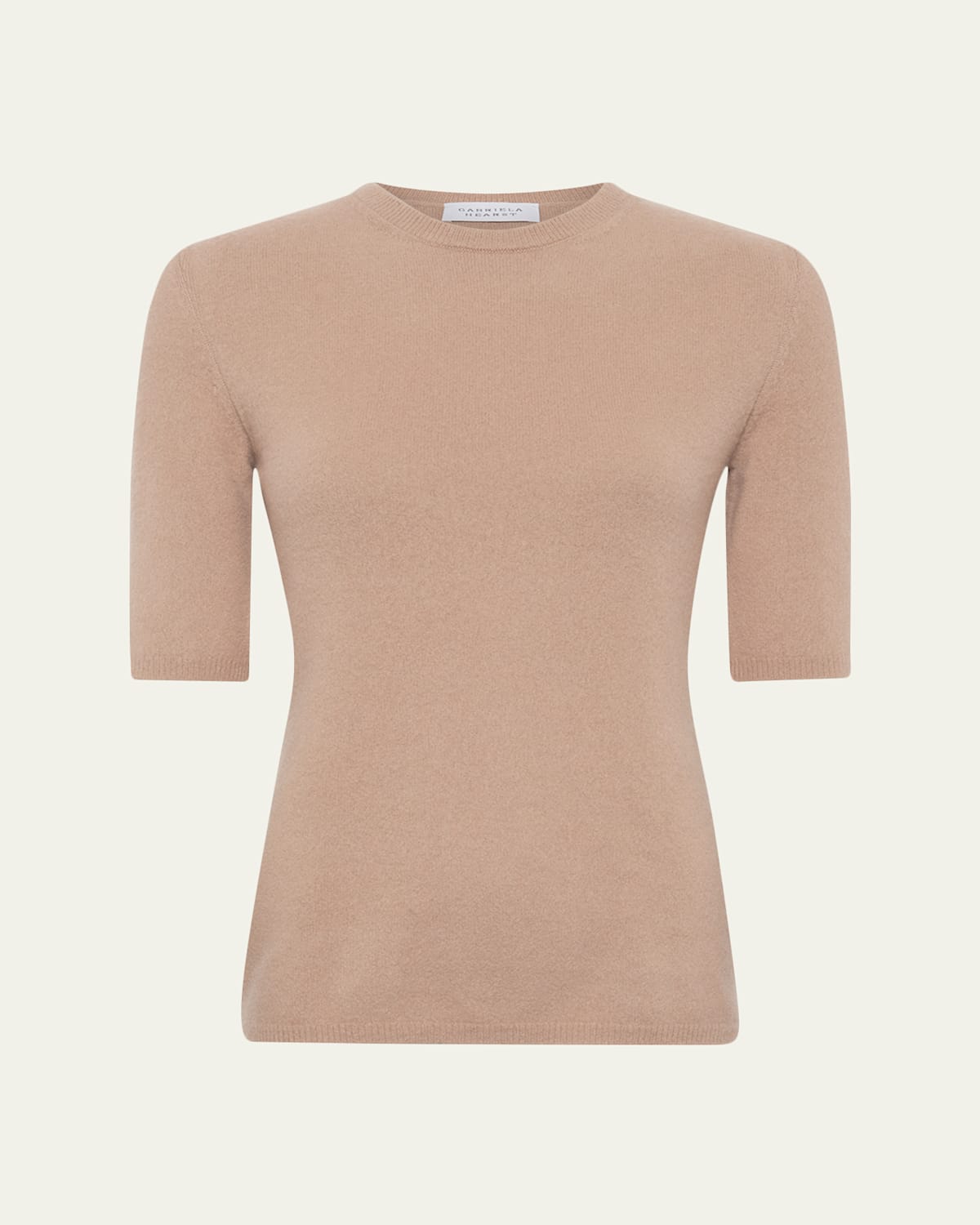 Gabriela Hearst Xanthe Crewneck Cashmere Top