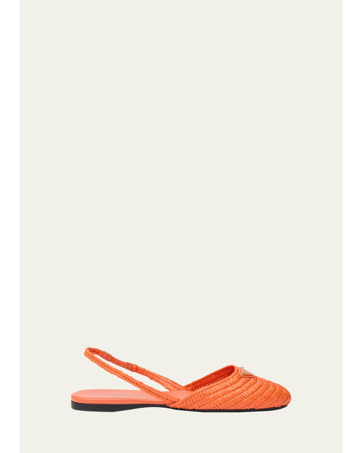 5Mm Raffia Slingback