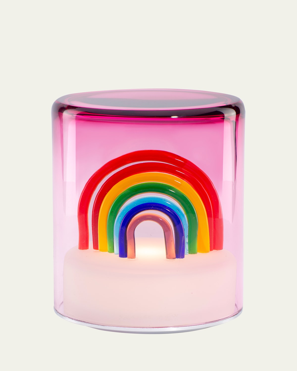 Green Wolf Lighting x Solange Azagury Partridge Rainbow 5" Rechargeable Cordless Table Lamp