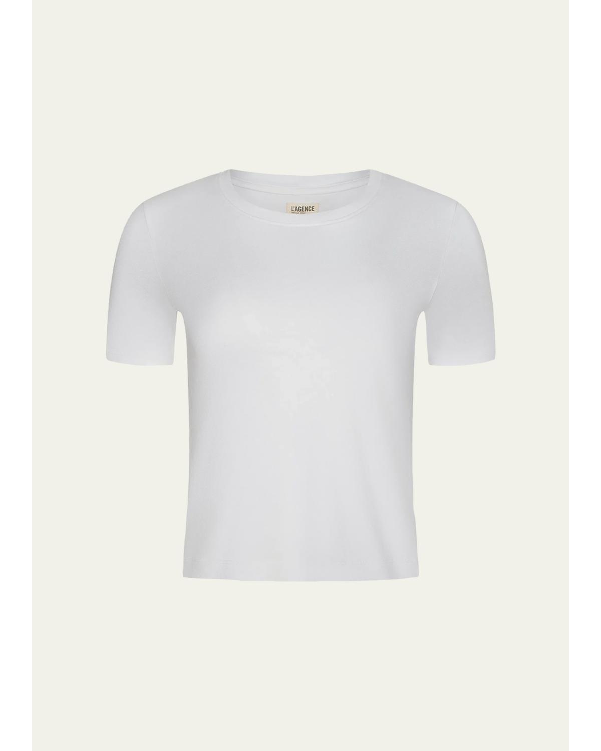 Stormy Short-Sleeve Crop Tee