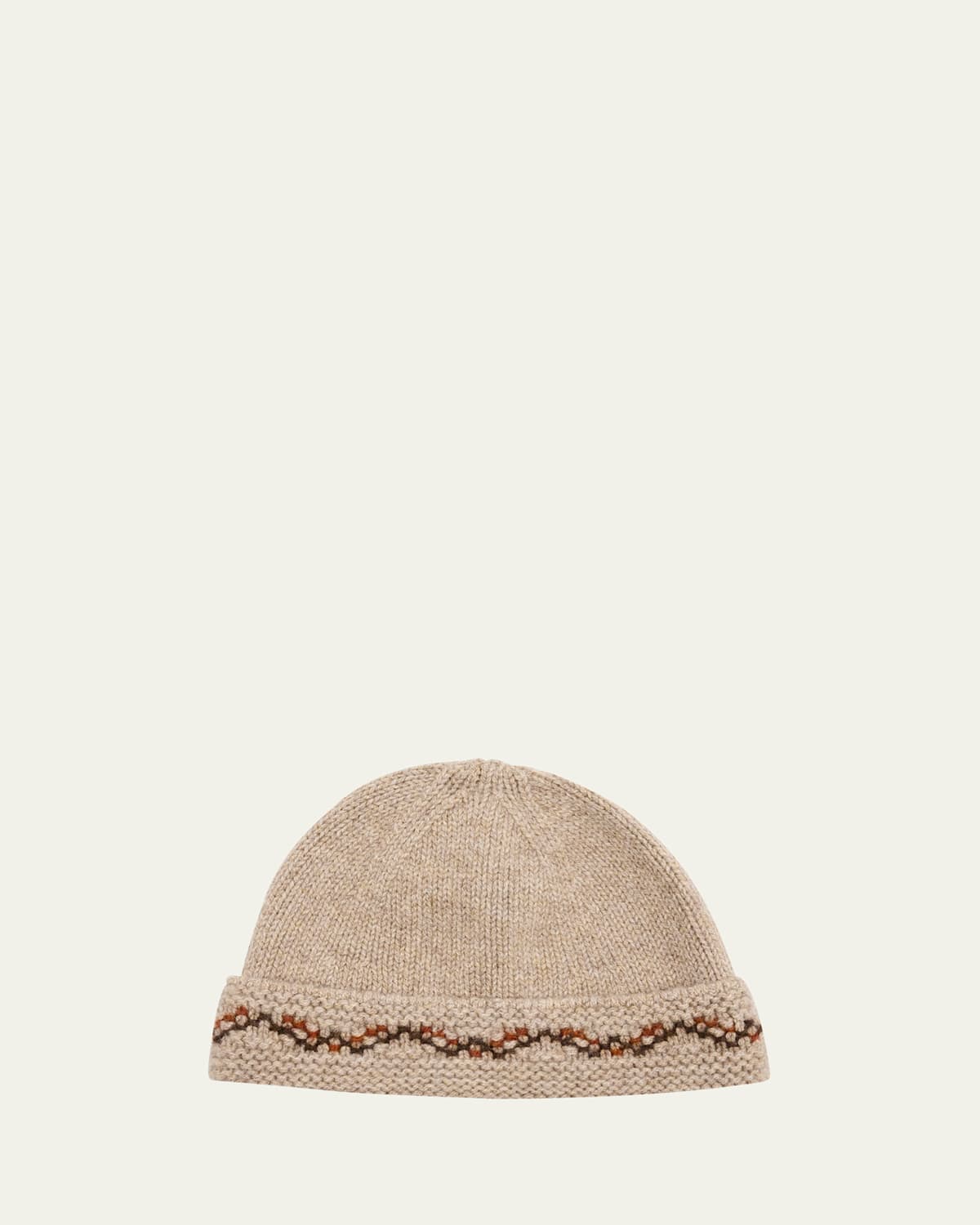 Loro Piana Carezza Embroidered Cashmere Beanie