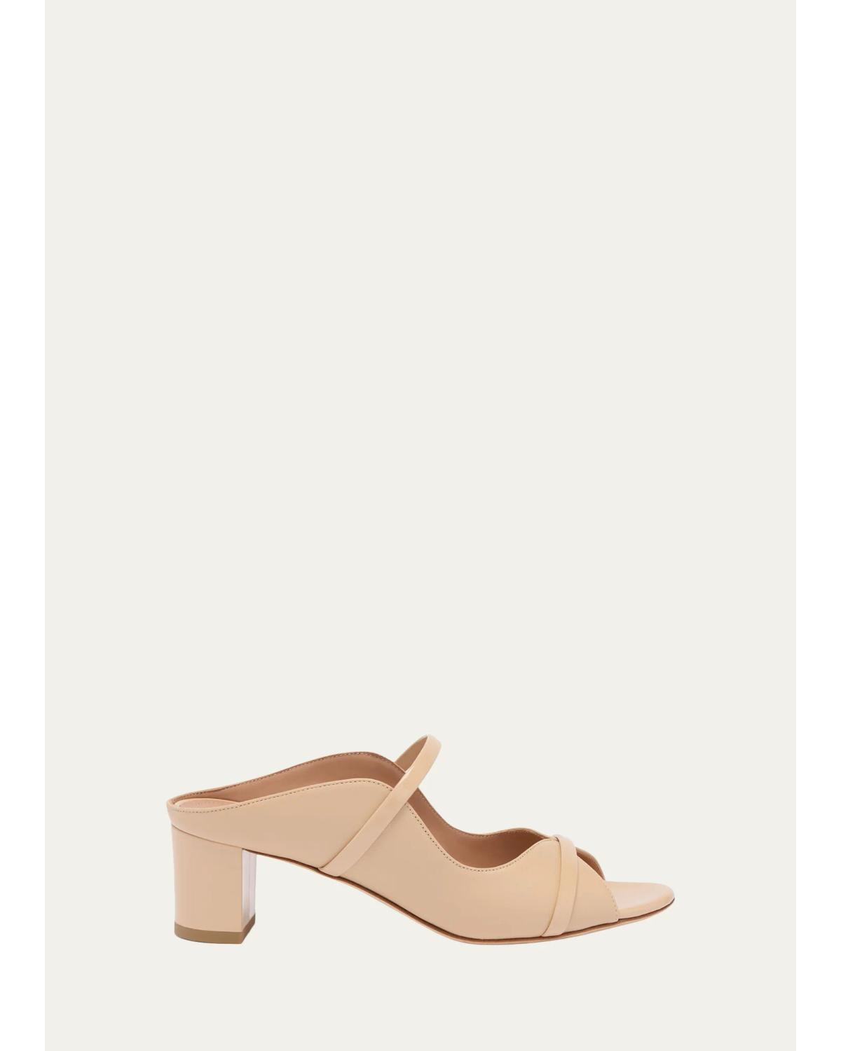 45Mm Norah Leather Mule Sandals