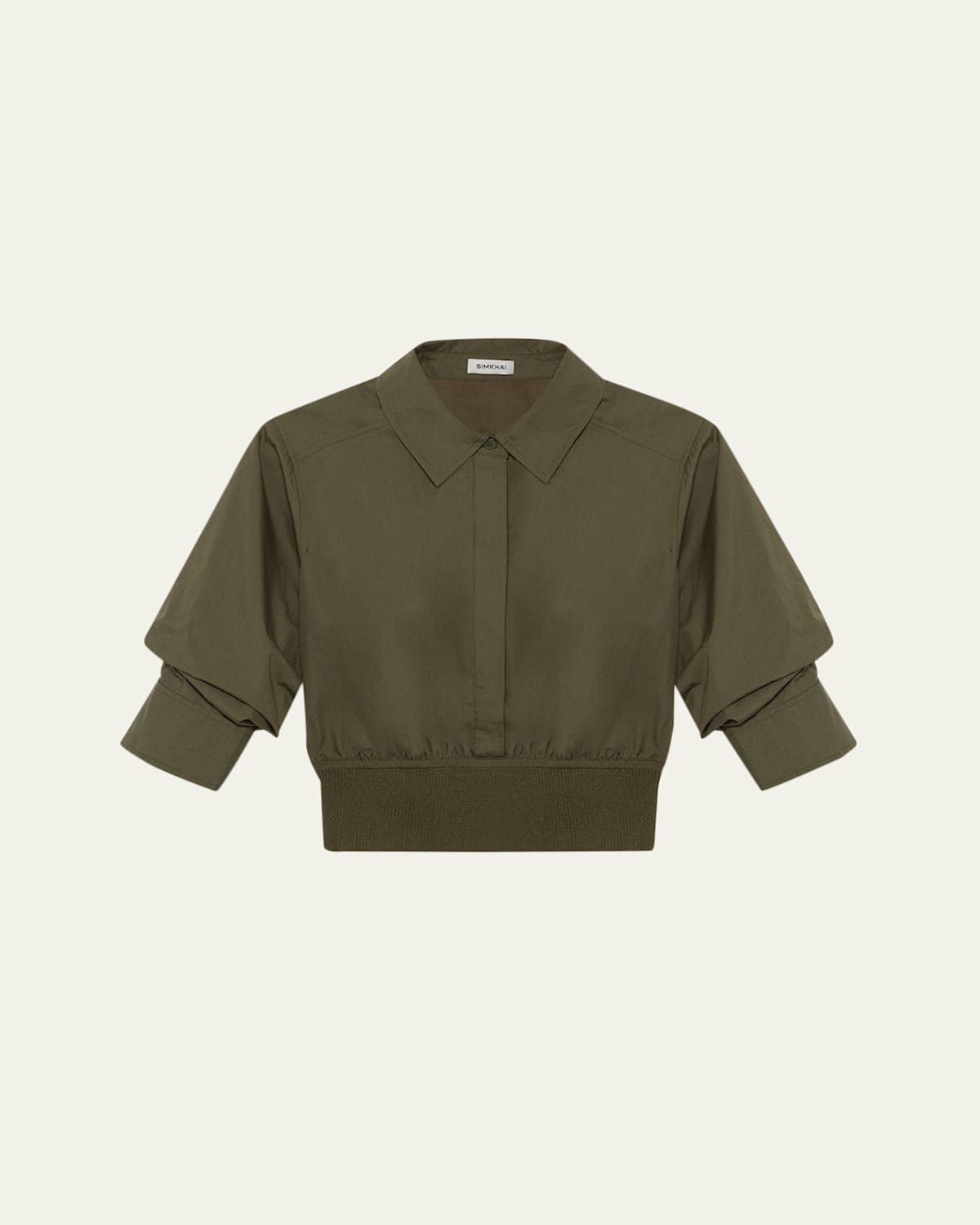 Stiles Knit Cotton Shirt
