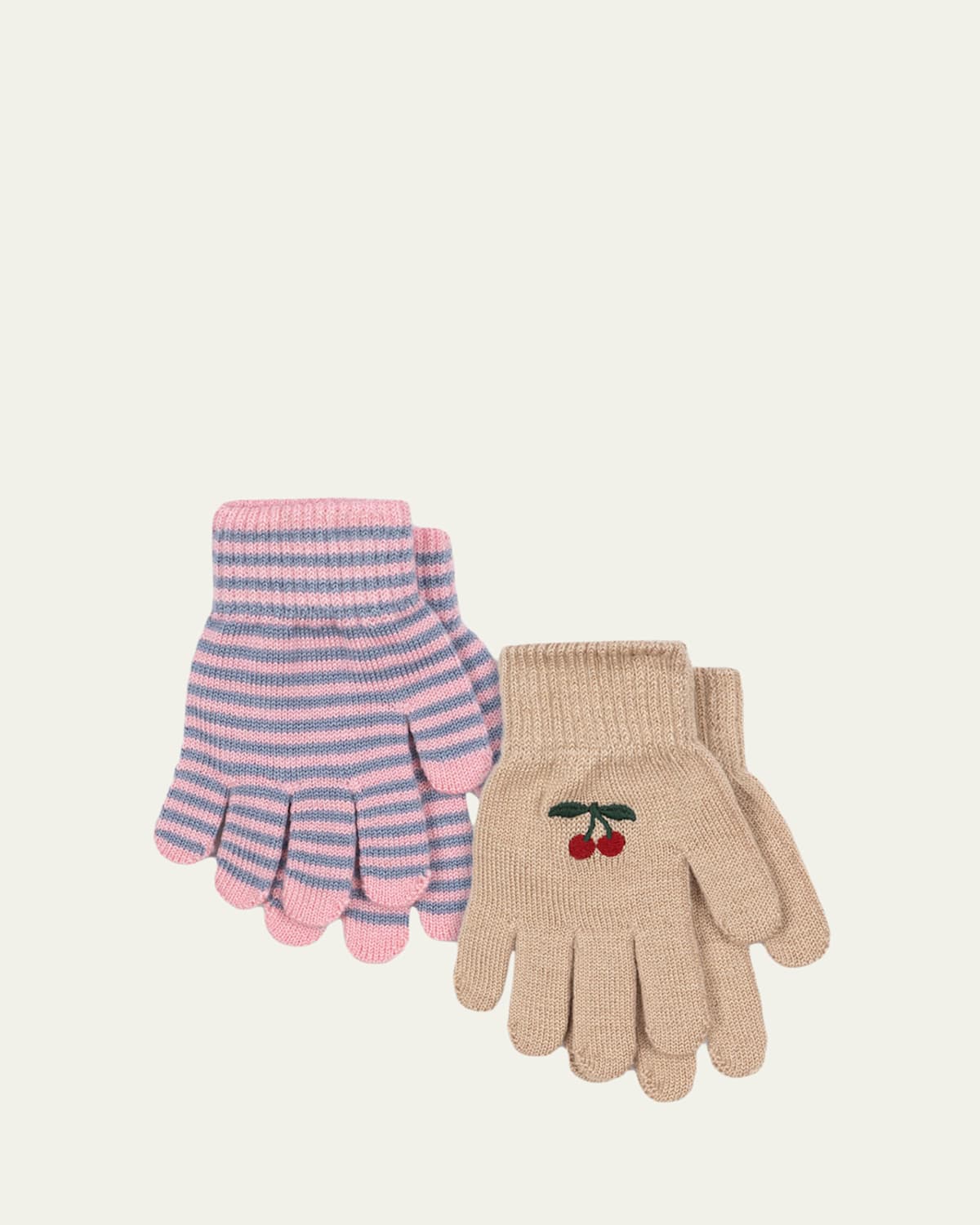 Konges Slojd Kid's 2-pack Filla Gloves In Multi