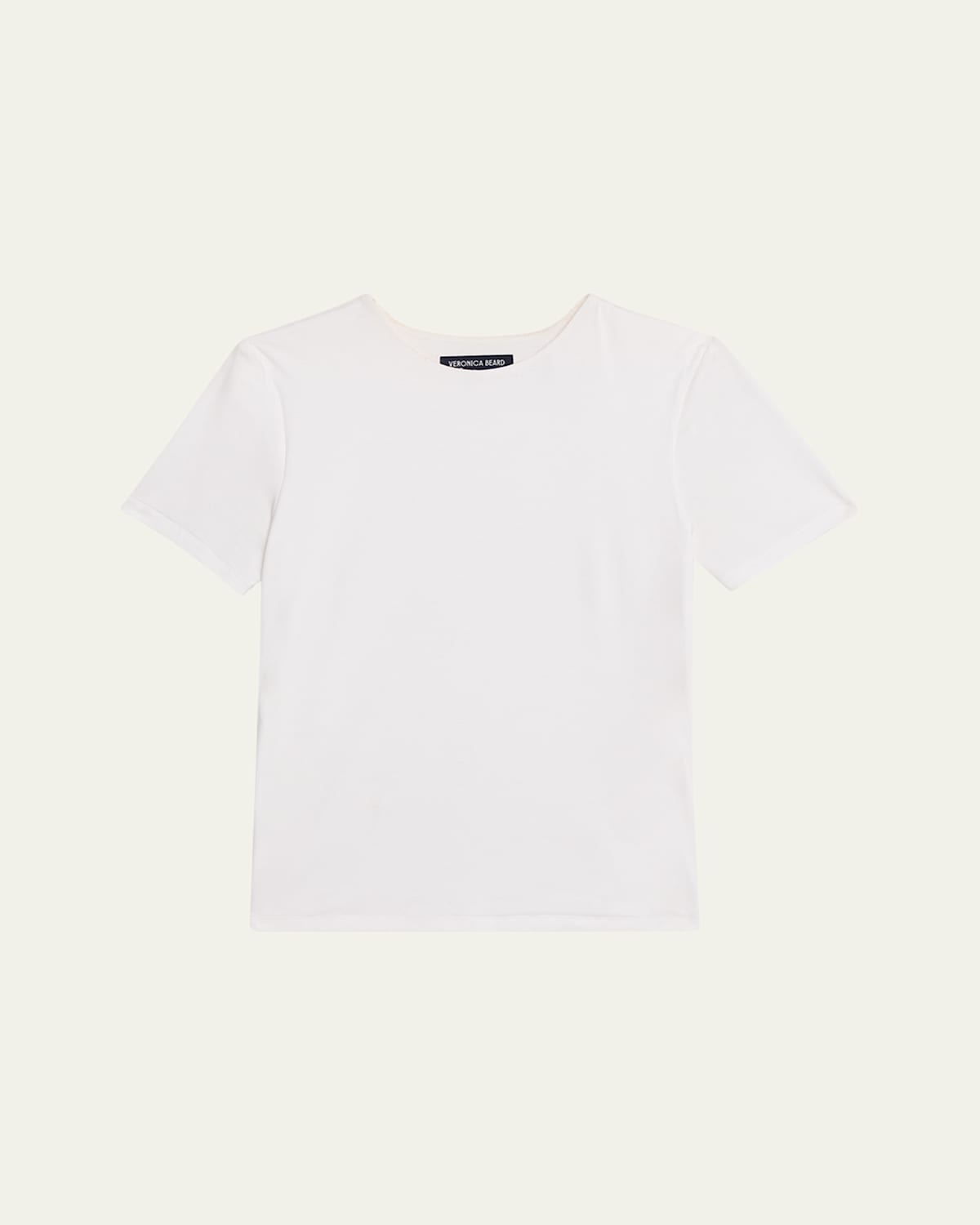 Veronica Beard Benedict Crewneck T-shirt In White