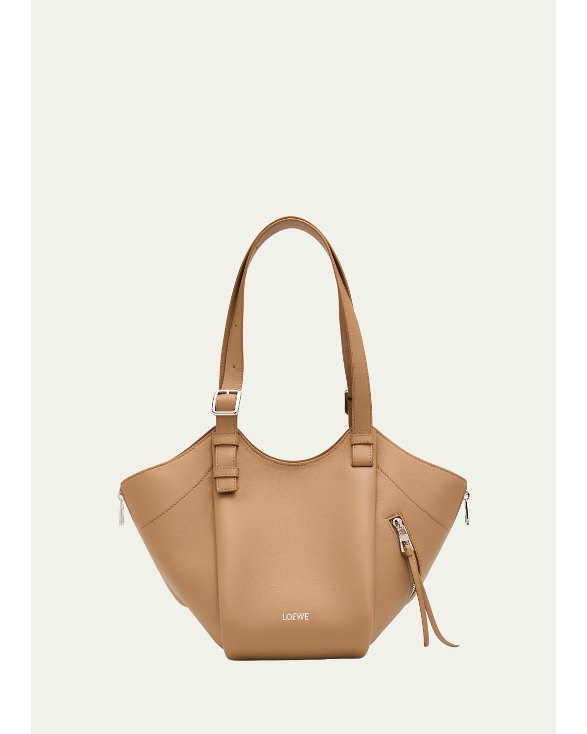 Hammock Flip Convertible Leather Shoulder Bag