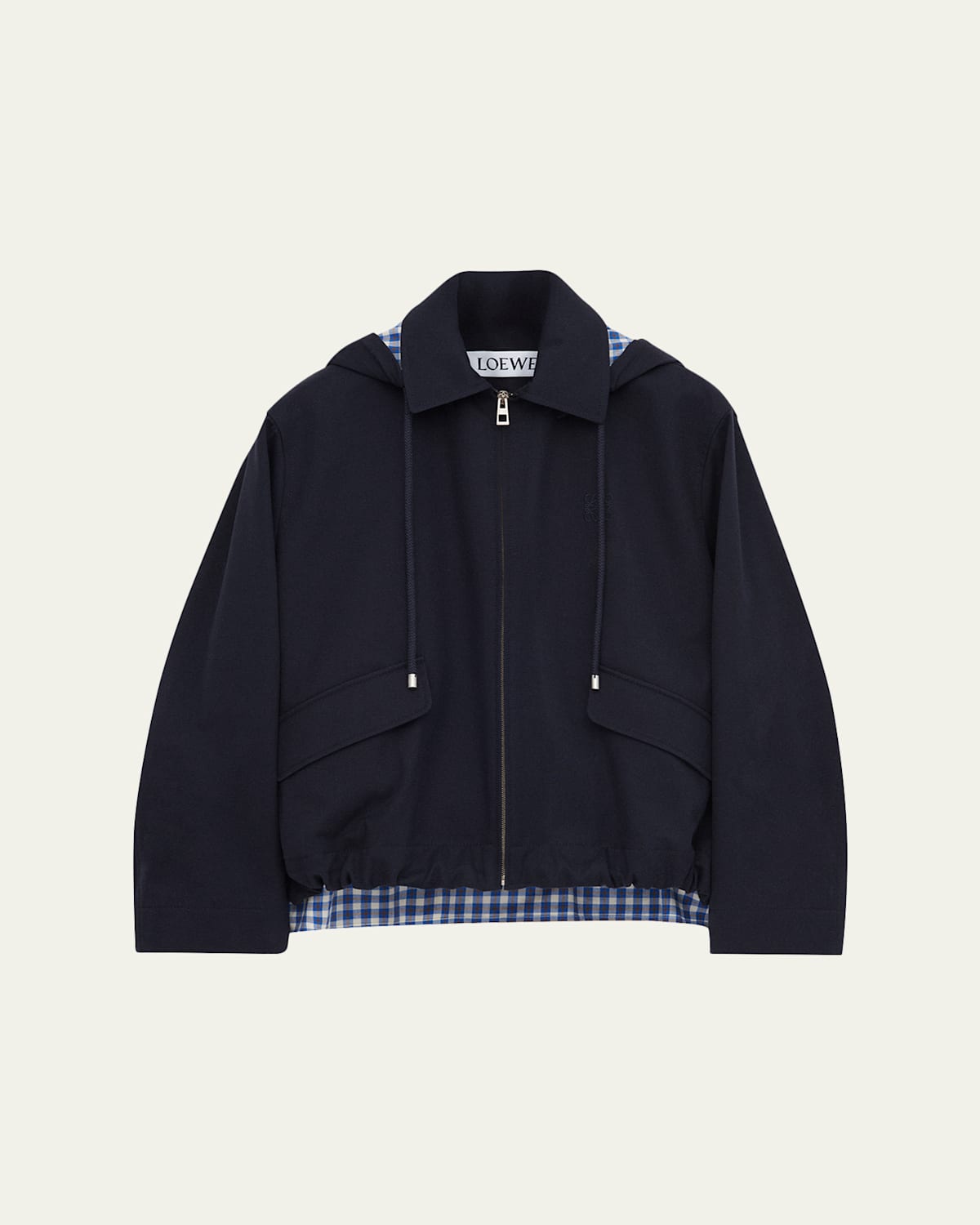Loewe Water-Repellent Cotton Gabardine Hooded Parka Jacket | Thumbnail 4 Loewe Water-Repellent Cotton Gabardine Hooded Parka Jacket | Thumbnail 4