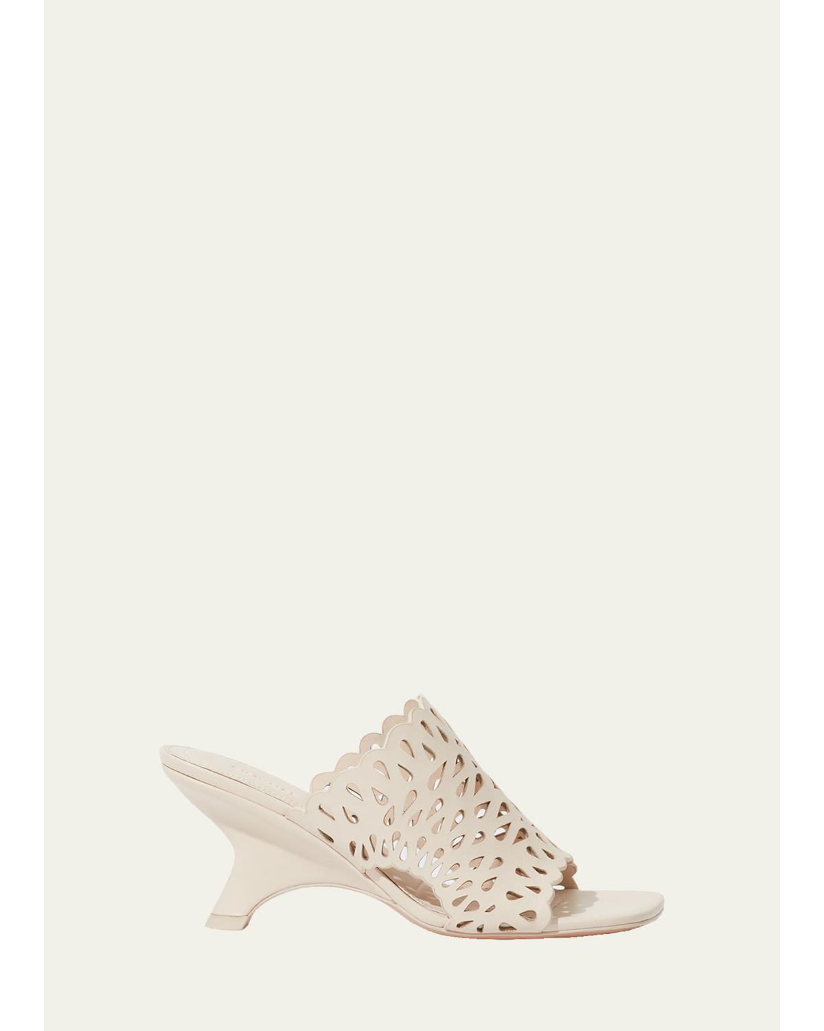 Shadow Laser-Cut Mules