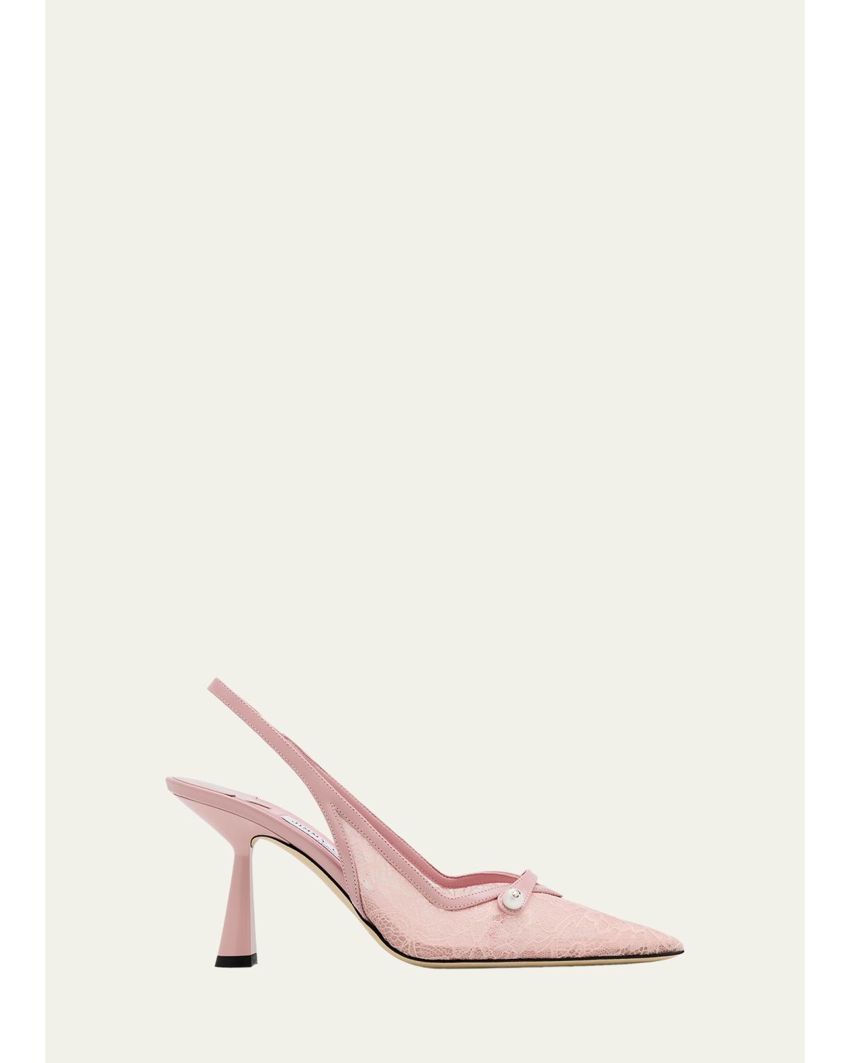 Amita 85 Lace Slingback