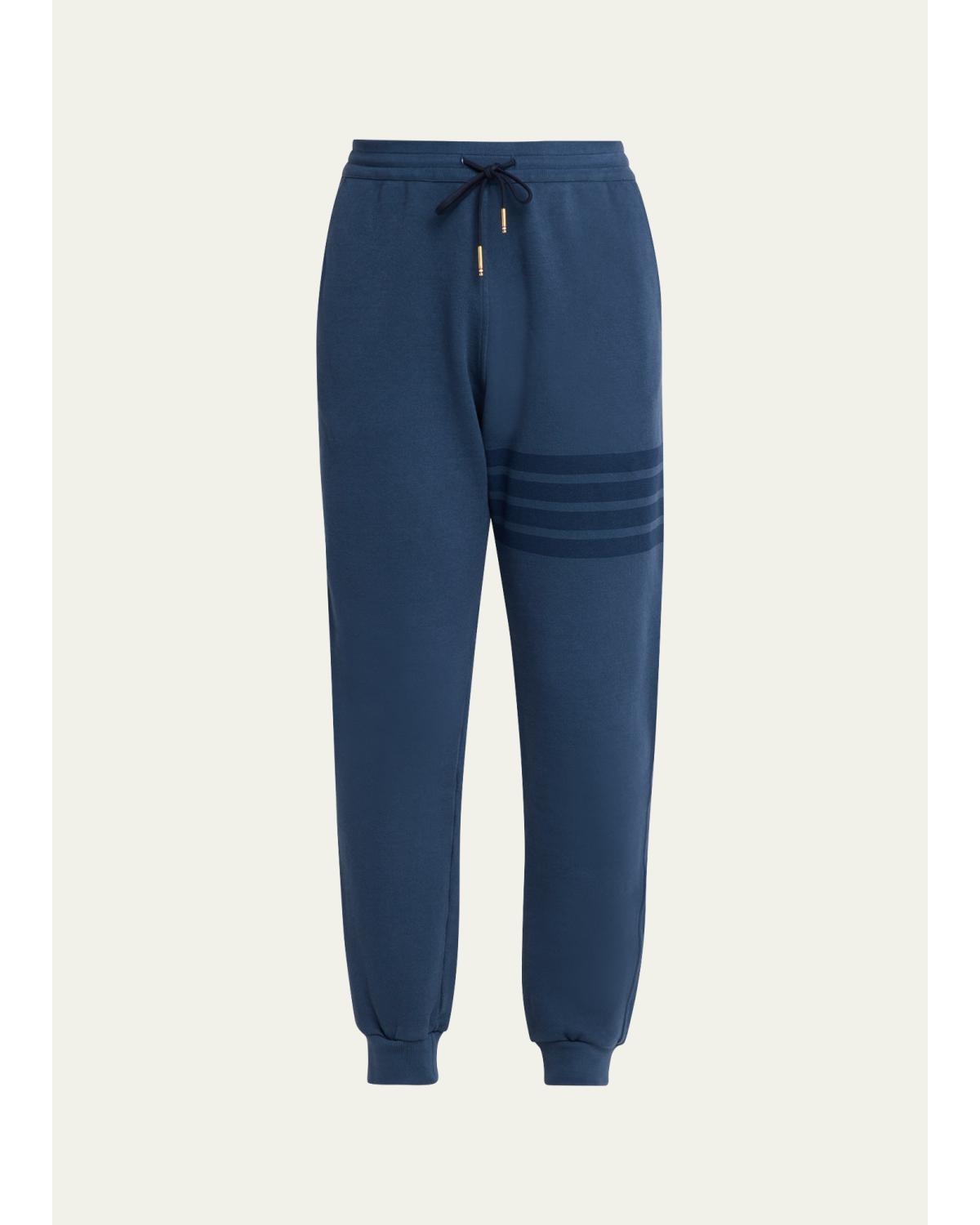Men'S 4-Bar Cotton Sweatpants
