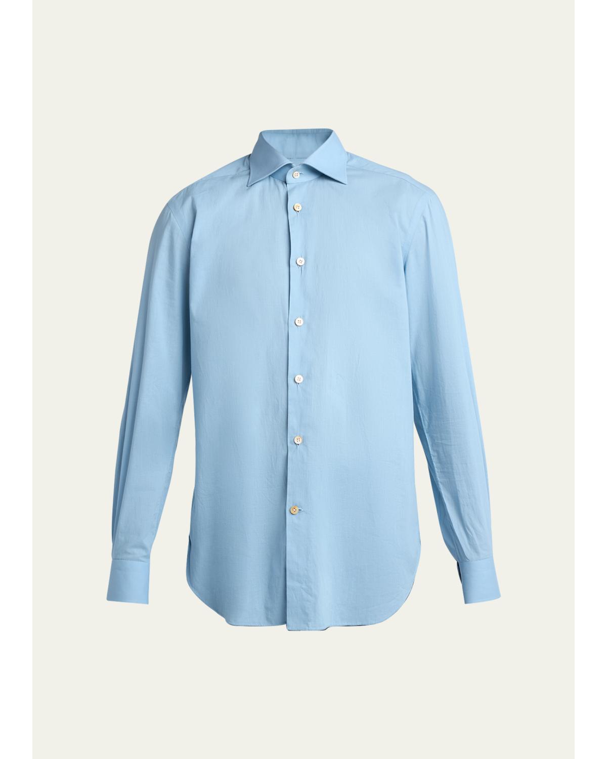 Men'S Cotton Classic Fit Button-Down Shirt