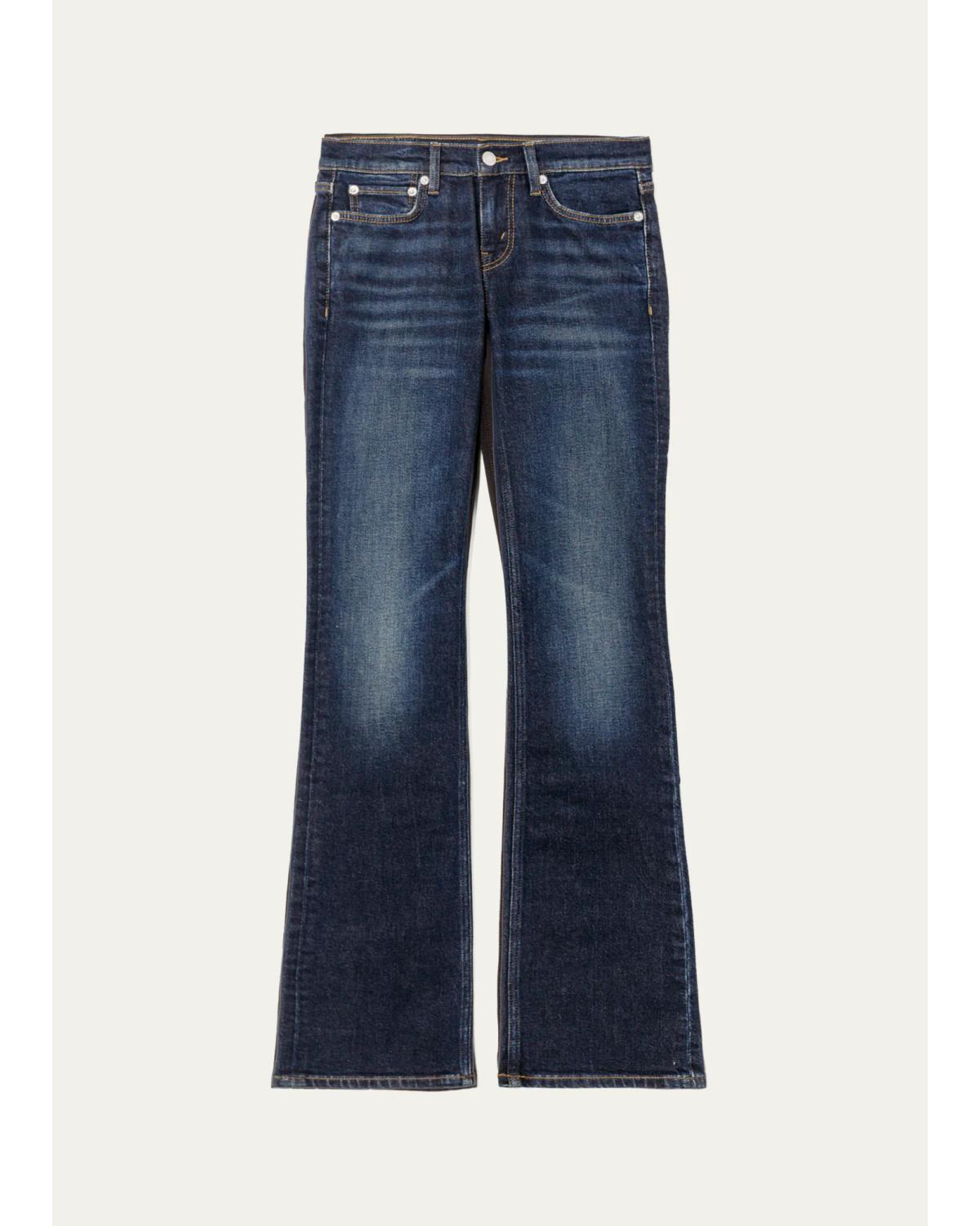 Low Rise Micro Bootcut Jeans