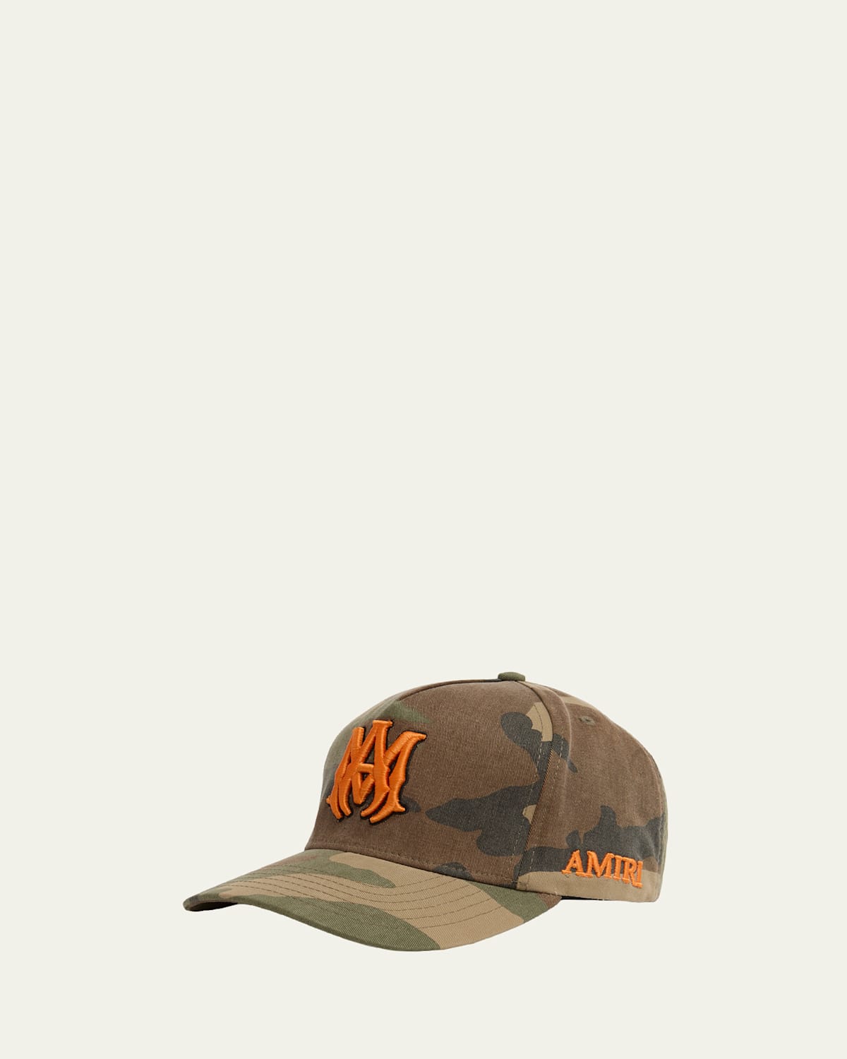 Amiri Men's Ma Outline Camouflage Baseball Cap In Brown
