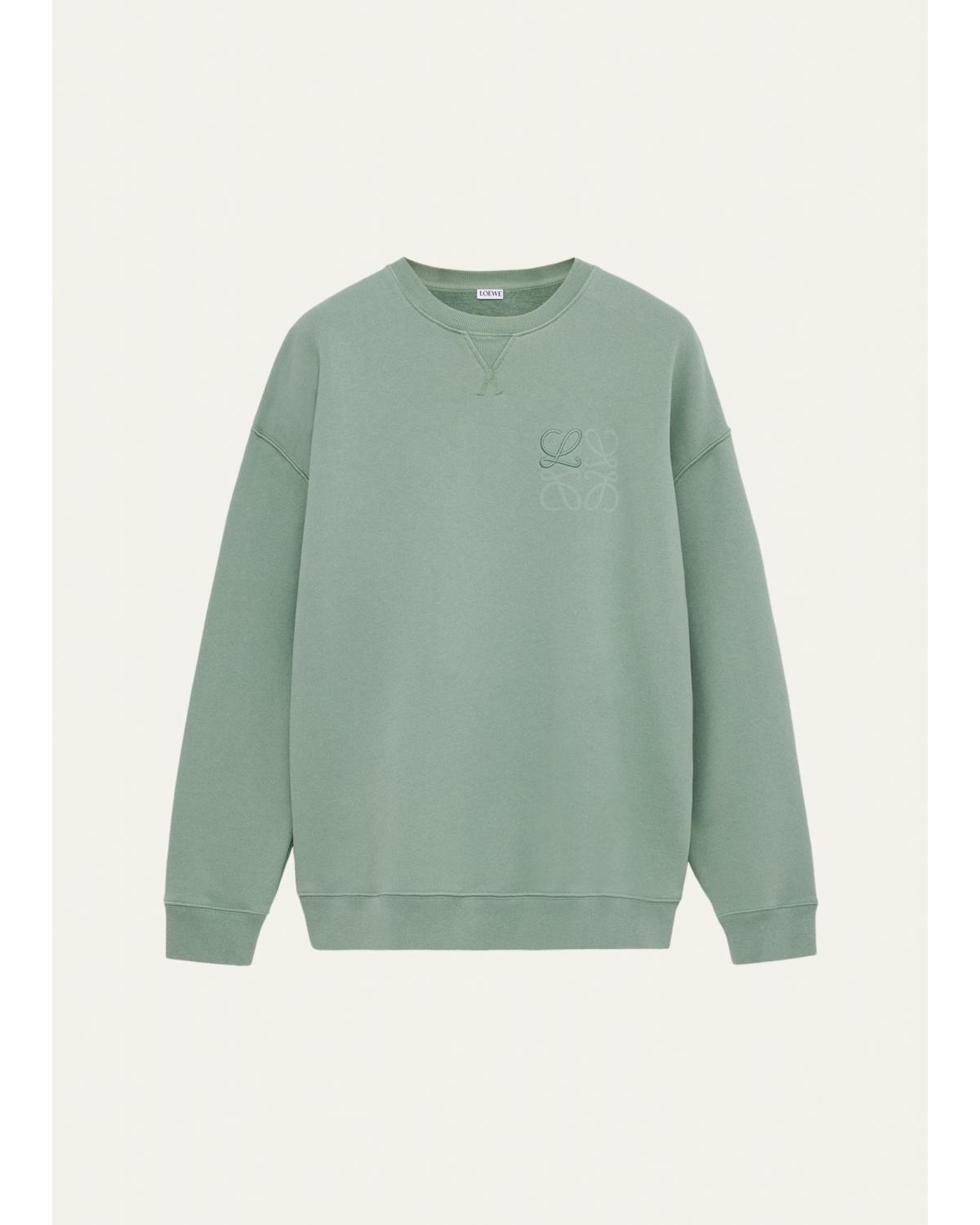 Men'S Print-Embroidered Anagram Sweatshirt